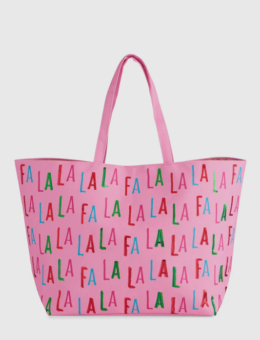 FaLaLa Sequin Gifting Tote