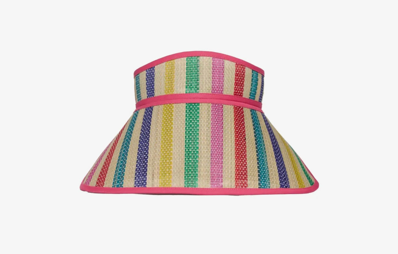 Resort Days | Fuschia Sunshine Sun Visor- Small