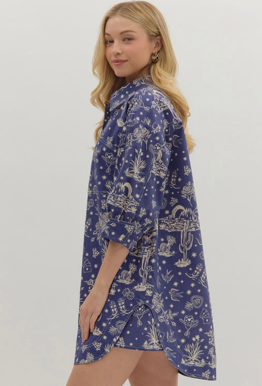 Lainey Shirt Dress