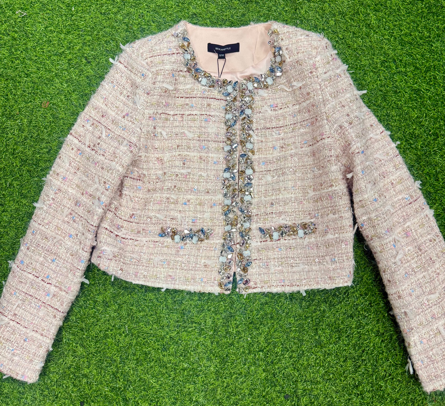 Jackie Tweed Jewel Jacket