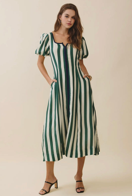 Vicki Striped Dress