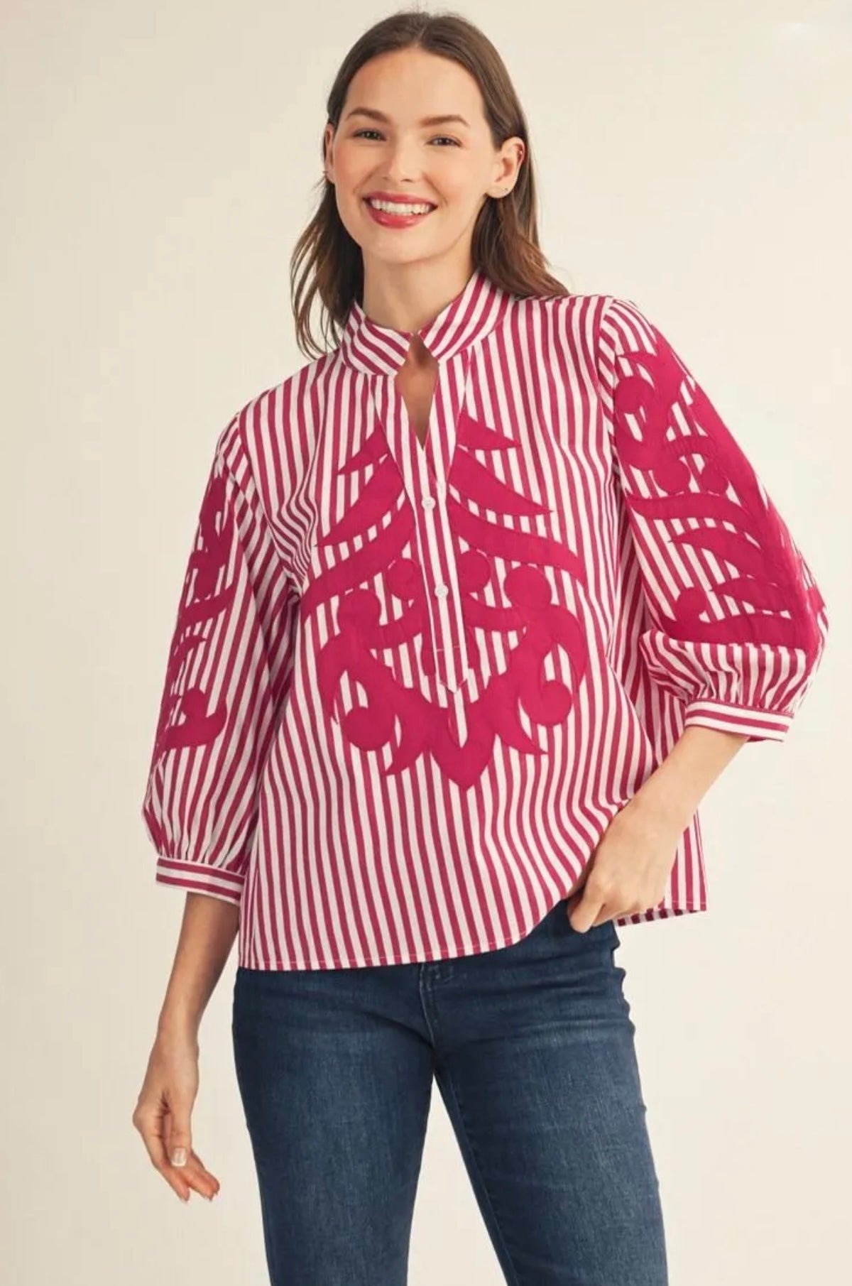 Jolene Top- Magenta