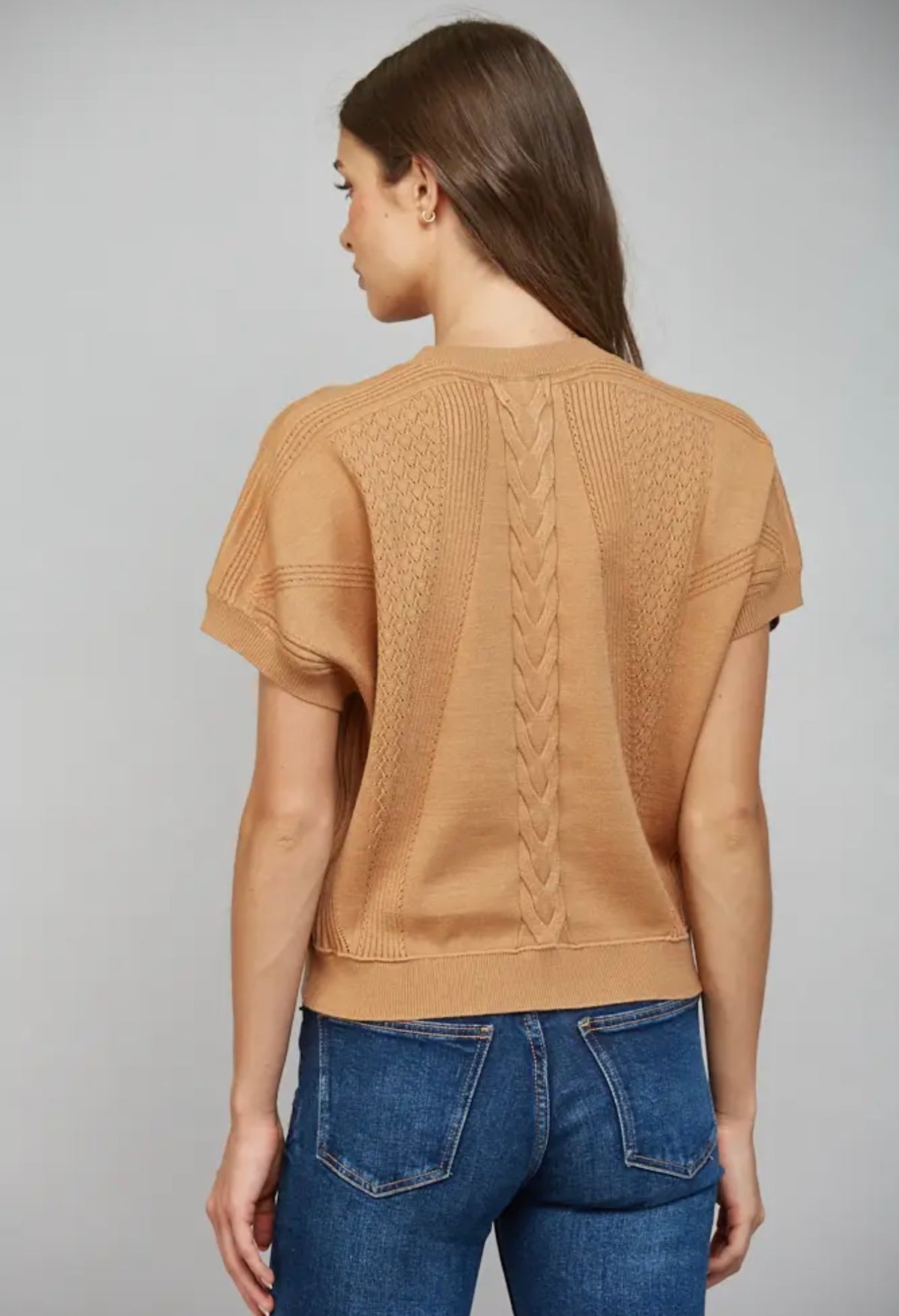 Mixed Knit Sweater
