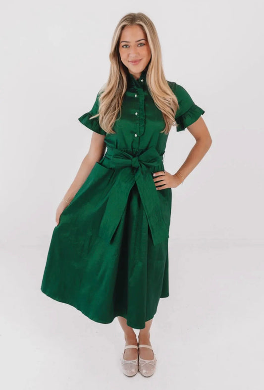 Collins Button Up Midi Dress