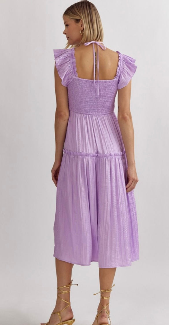 Lavender Showstopper Dress