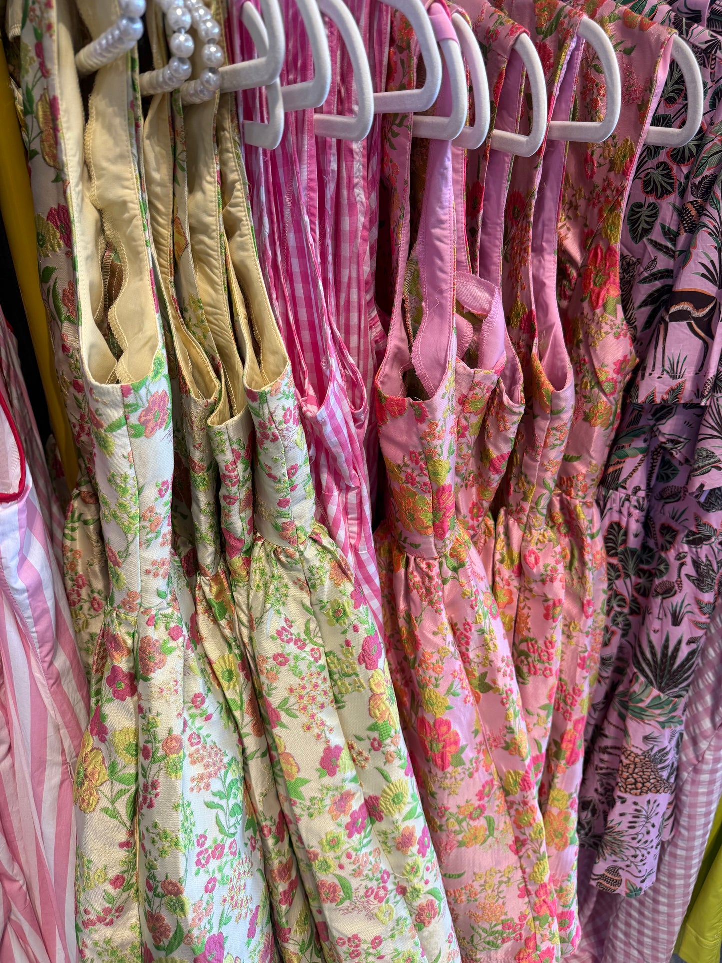 Sharon Floral Dress- Yellow
