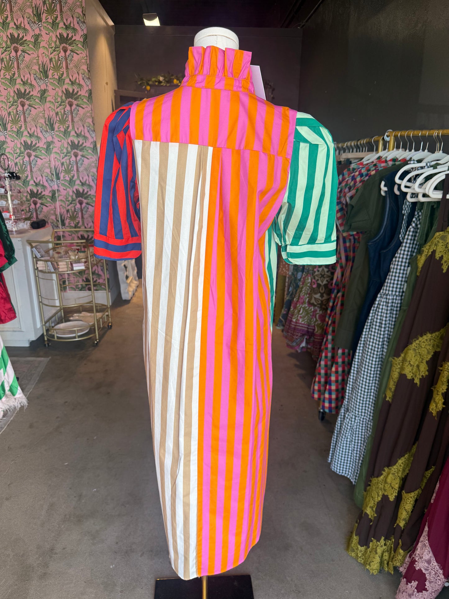 Striped Colorblock Sadie Dress