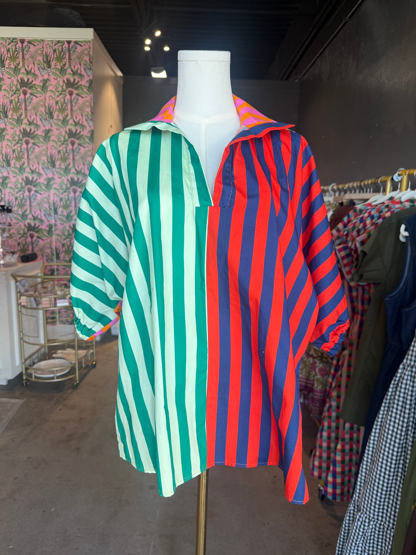 Striped Colorblock Sadie Top
