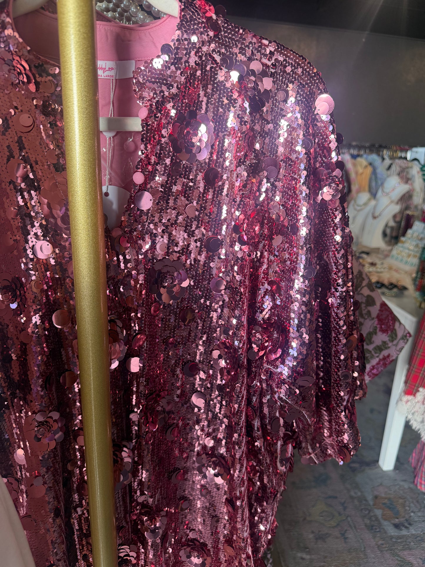 CLARA CAFTAN - ROSE