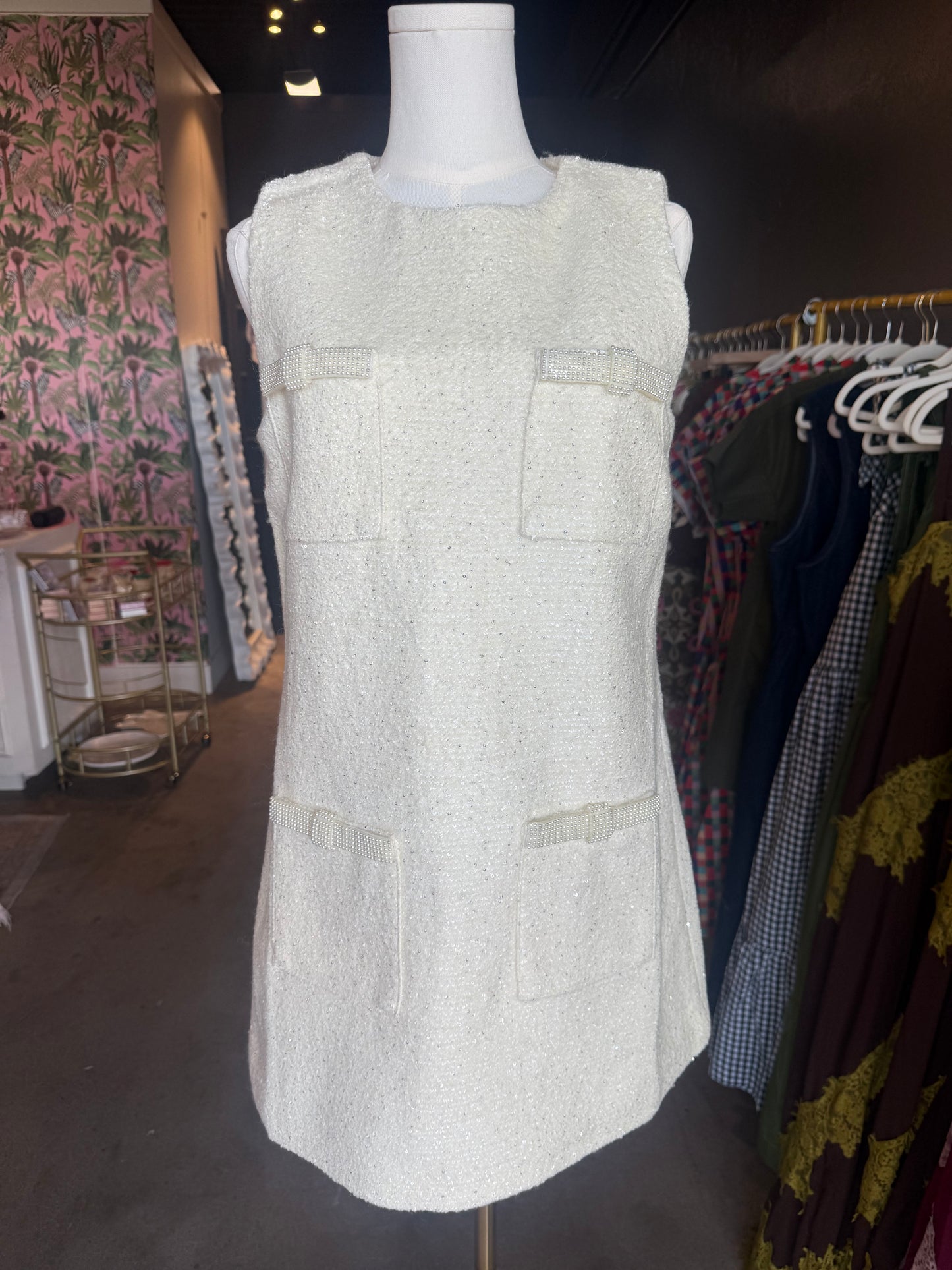 Audrey Cream Dress