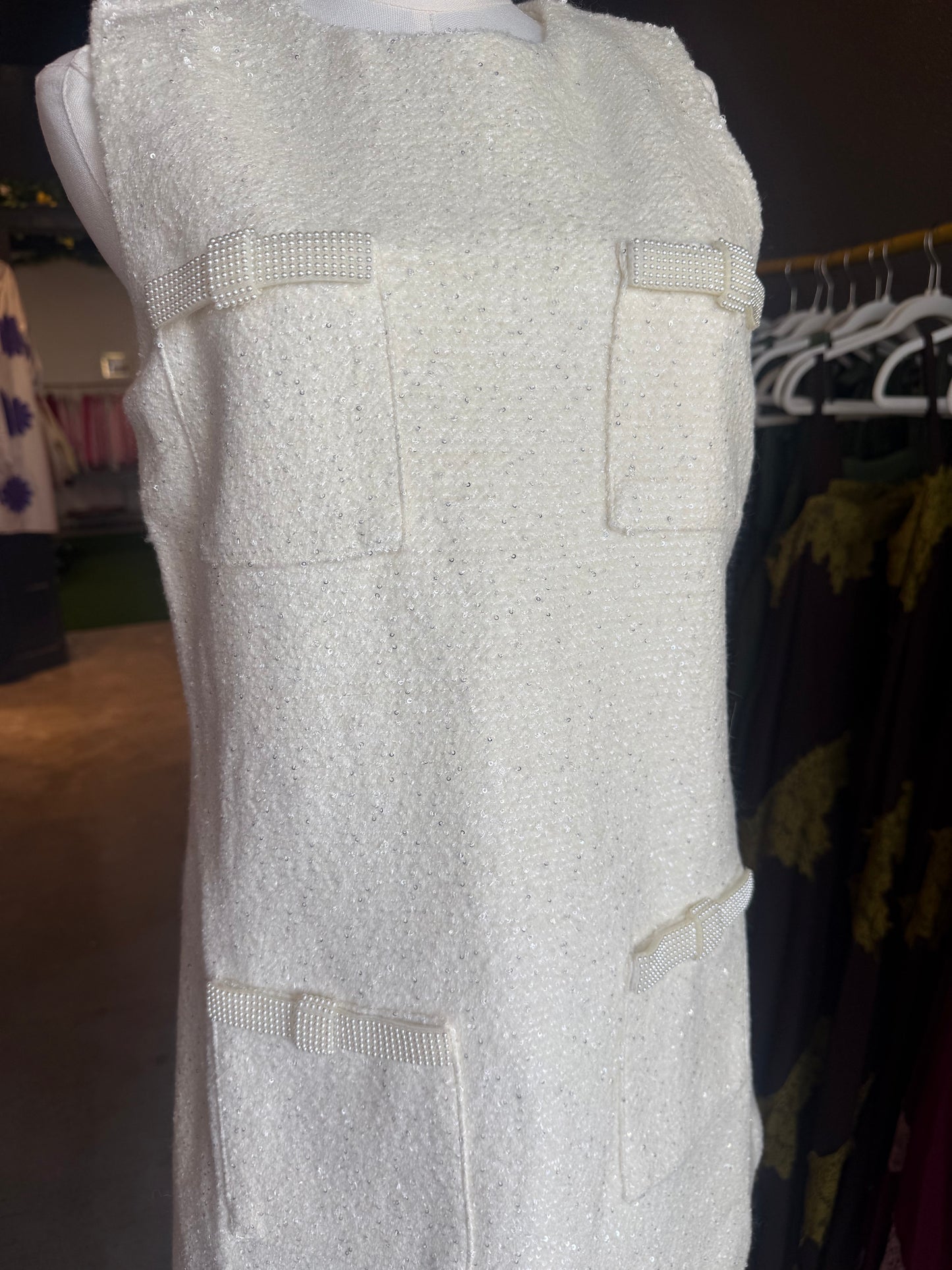 Audrey Cream Dress