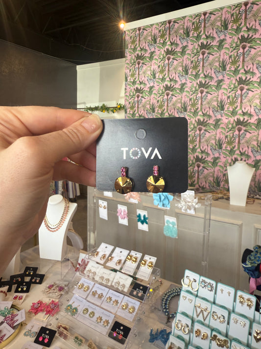 TOVA- Dee Earrings Fairy Dust