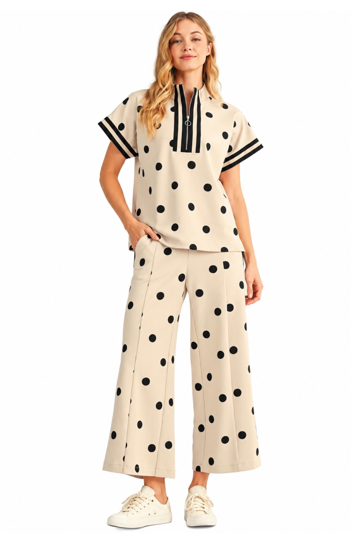 Alex Pants Set- Oatmeal