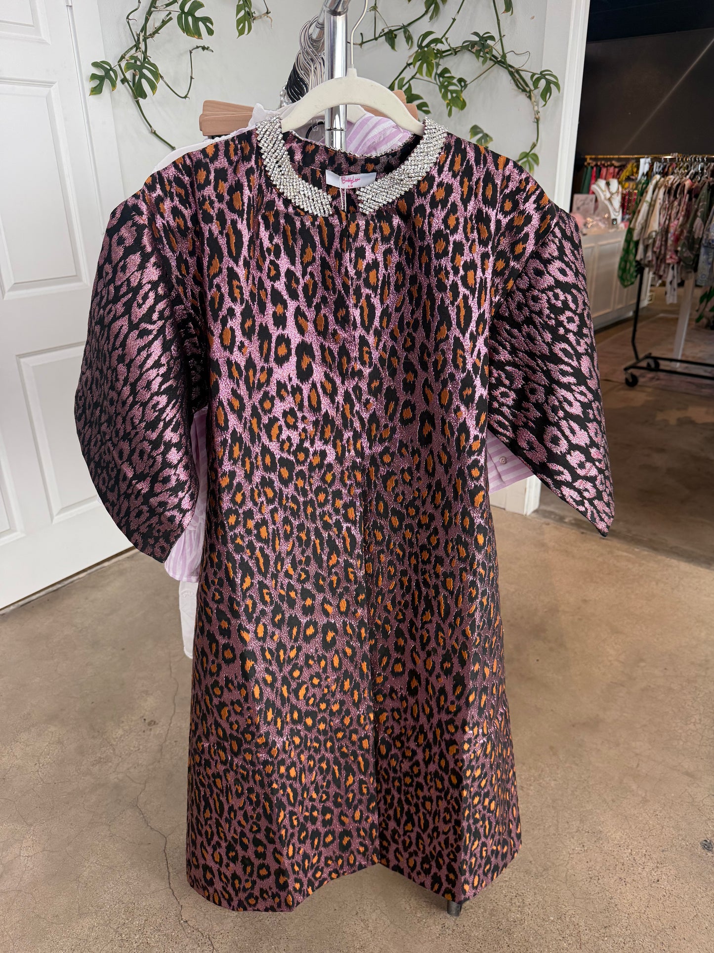 HAZEL HOUSECOAT - ROSELEOPARD