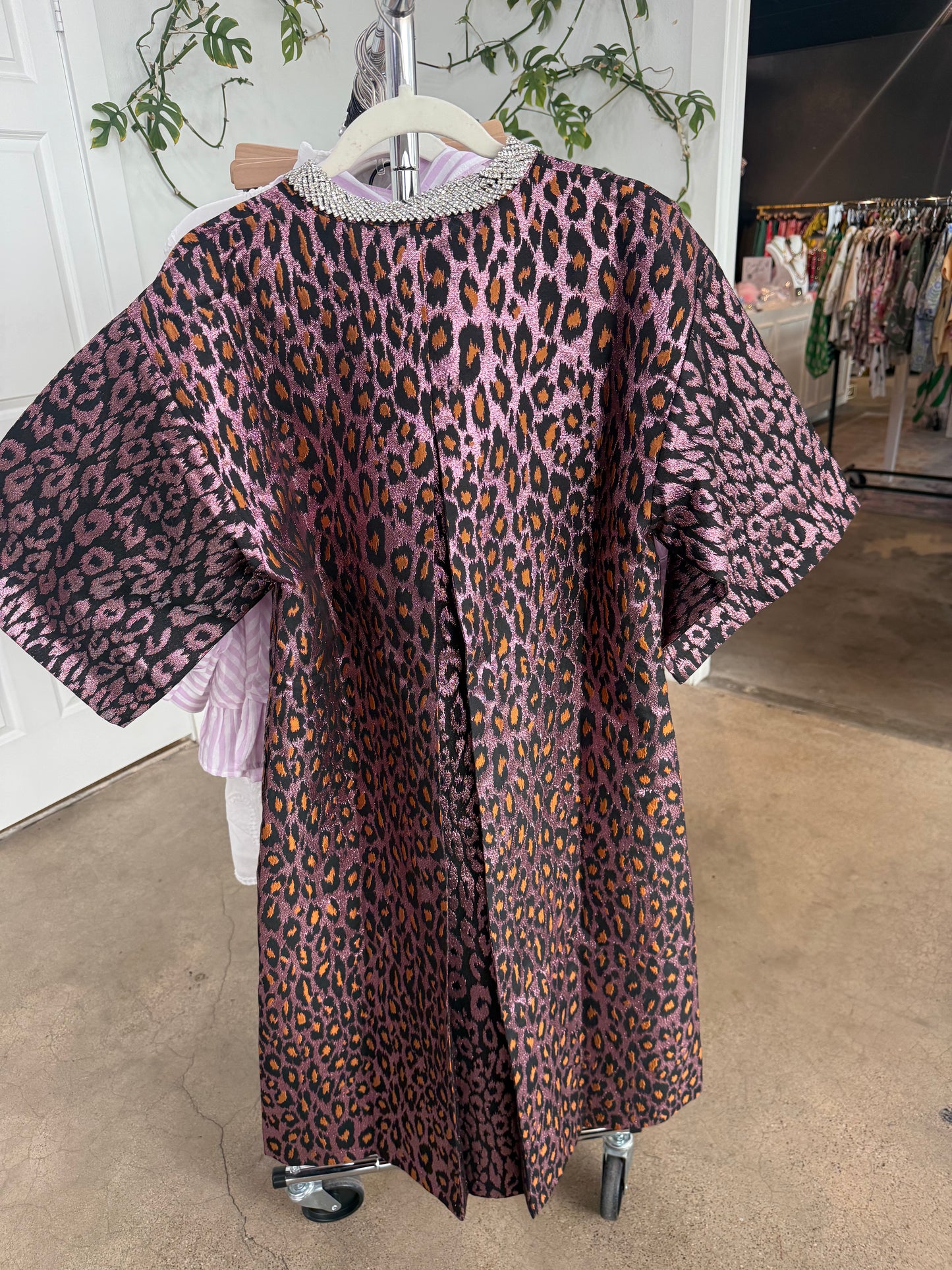 HAZEL HOUSECOAT - ROSELEOPARD