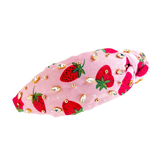 Strawberry Jewel Headband